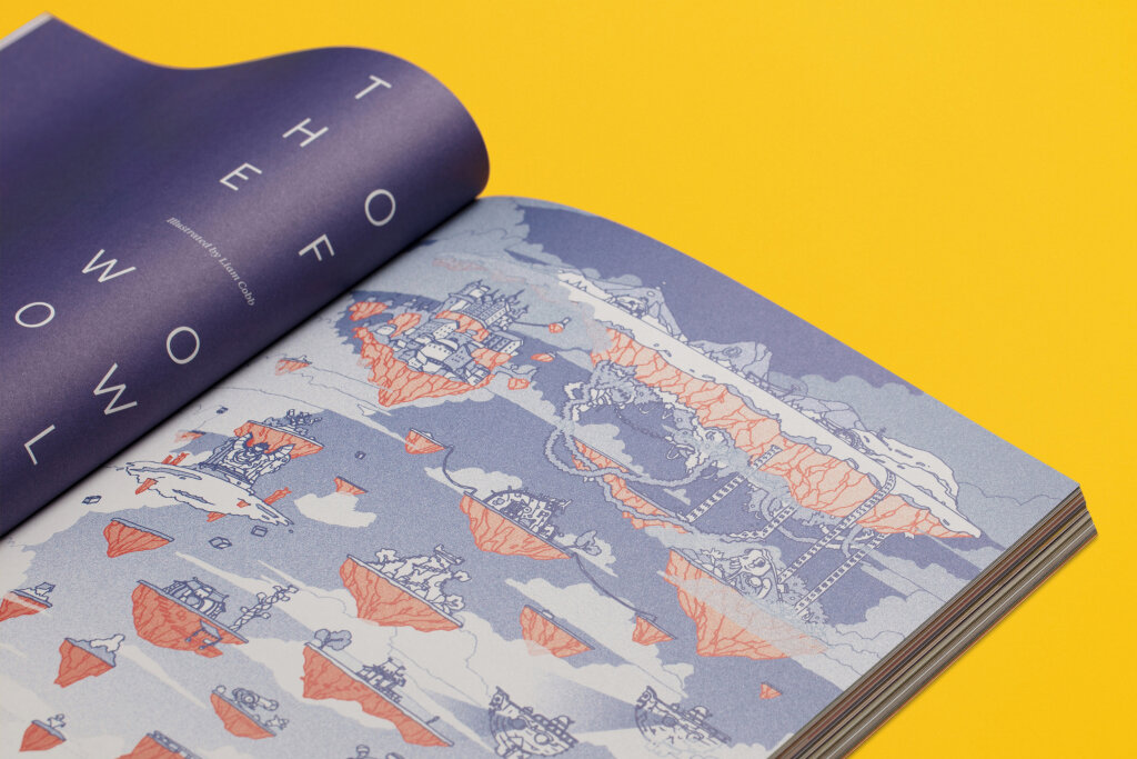 Image spread of issue 1 of A Profound Waste of Time.