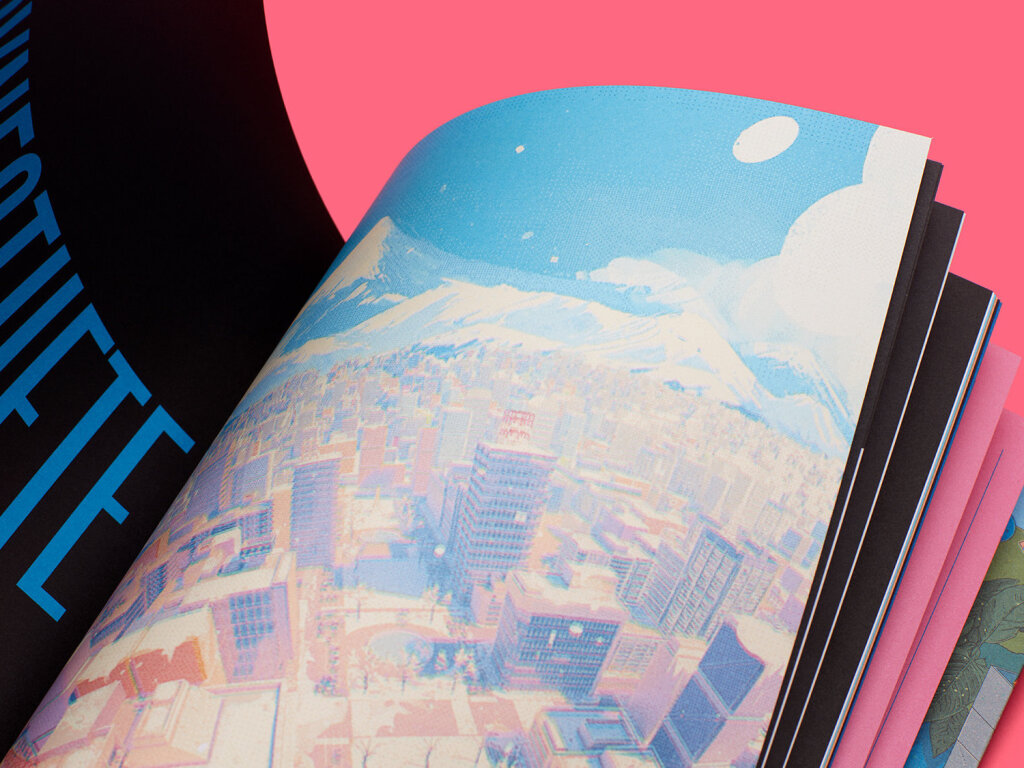 Detail spread from issue 2 of A Profound Waste of Time.
