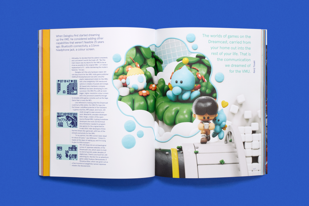 Open spread of the magazine A Profound Waste of Time Issue 5.